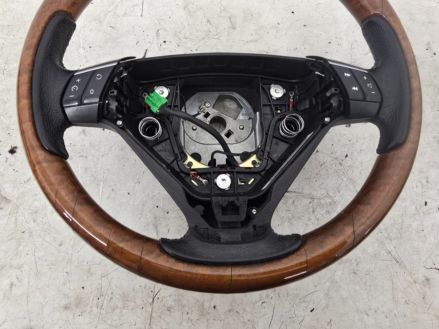 2002-2016 Volvo XC90 Steering Wheel Wood Leather Multifunction D5 D 5244 T4