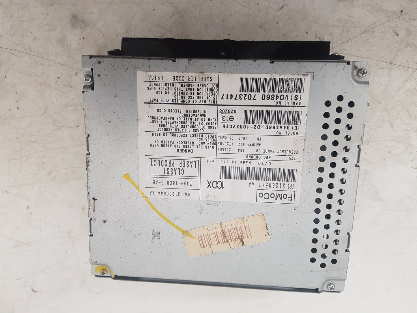 Volvo S80 V70 CD Head Unit 31260541 — photo 7