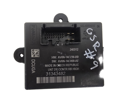 31343482 Volvo V40 D4 Drivers Rear Door Control Module 2010-2016 1984cc Diesel