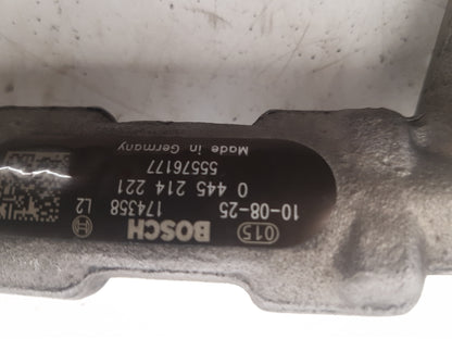 2010-2012 Saab 9-5 High-Pressure Diesel Fuel Rail 0445214221 55576177