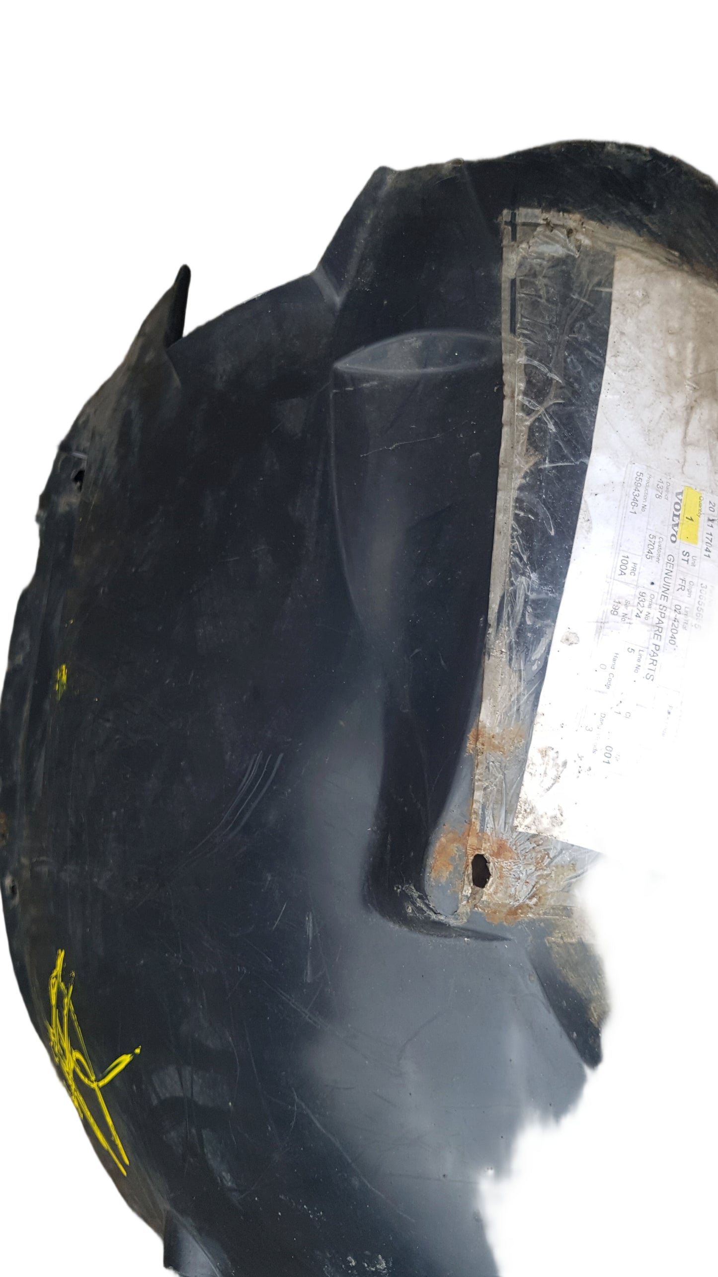2007 Volvo V70 Right Front Axle Splash Shield 30655666