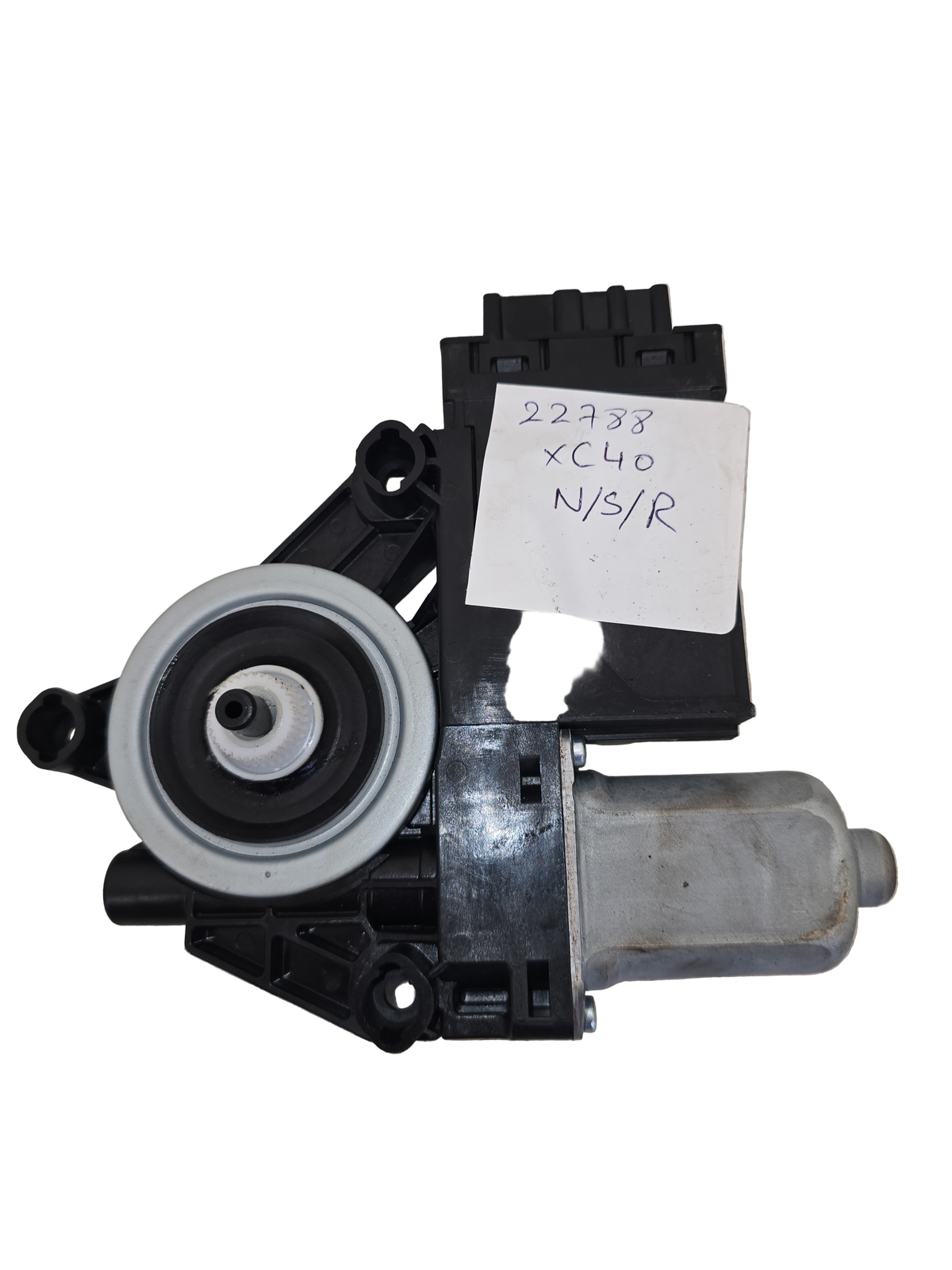 32283267 Volvo XC40 V90 Left Rear Window Regulator Motor 2017-2025 — Genuine, Grade A
