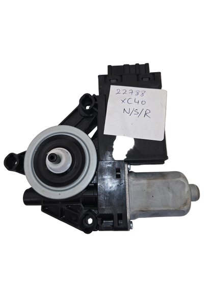 32283267 Volvo XC40 V90 Left Rear Window Regulator Motor 2017-2025 — Genuine, Grade A
