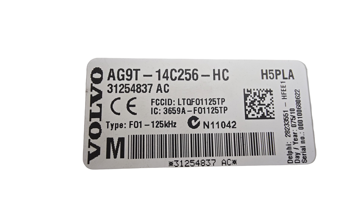 31254837 Volvo XC60 I V70 Interior Fuse Box 2008-2016 2.4D D5244T14 Genuine VRAC A
