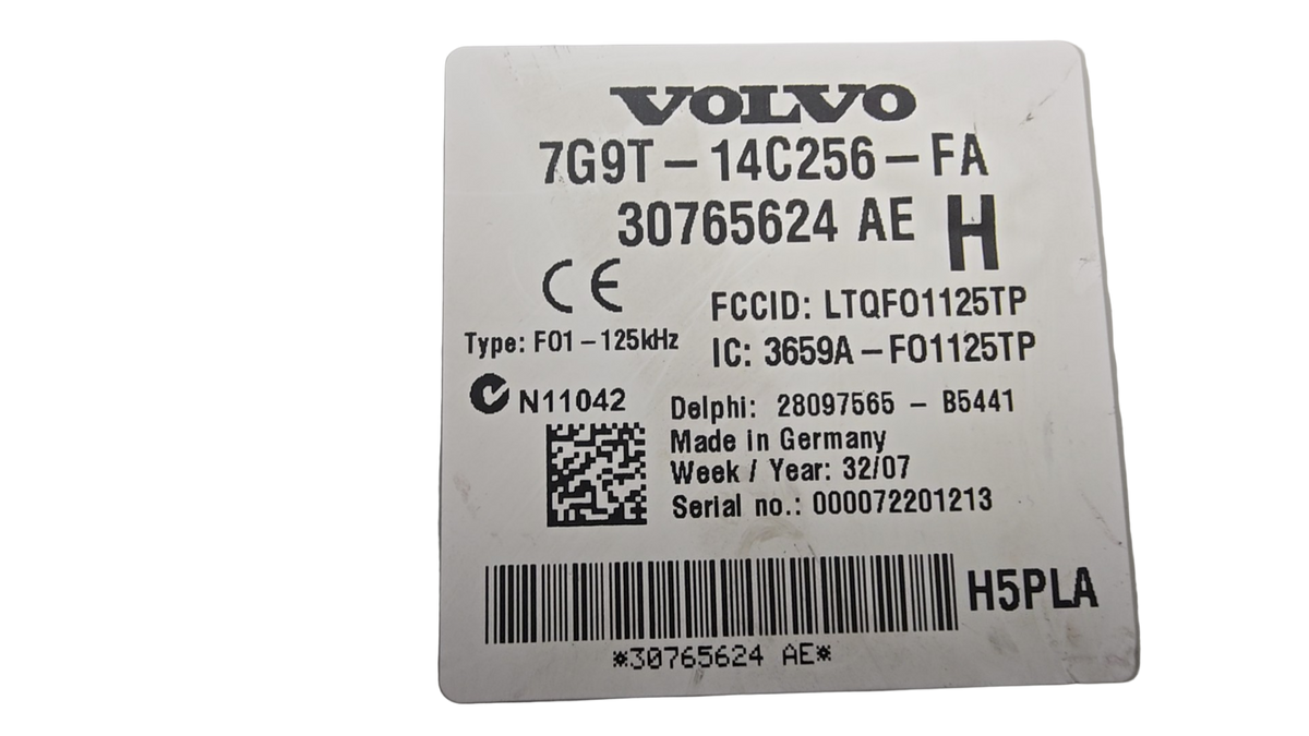 31254837 Volvo XC60 V70 XC70 Central Electronic Module CEM 2008-2011 2400cc Diesel