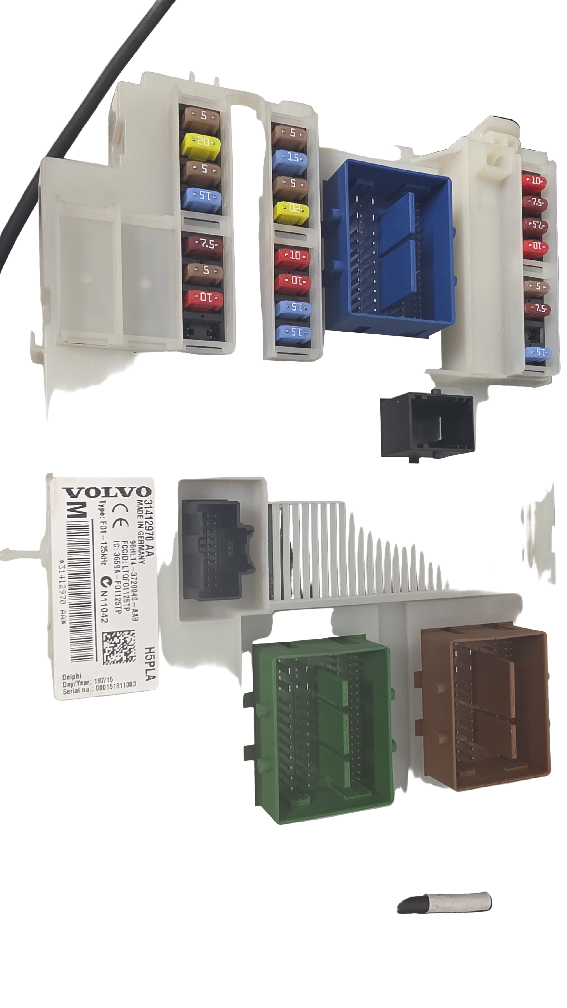 2007 Volvo C30 Rear Electronic Module REM Fuse Box 30732769