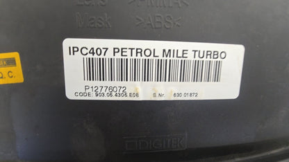 2008-2011 Saab 9-3 Speedo Clocks Instrument Cluster 12776072 2.8T Petrol Manual Saloon