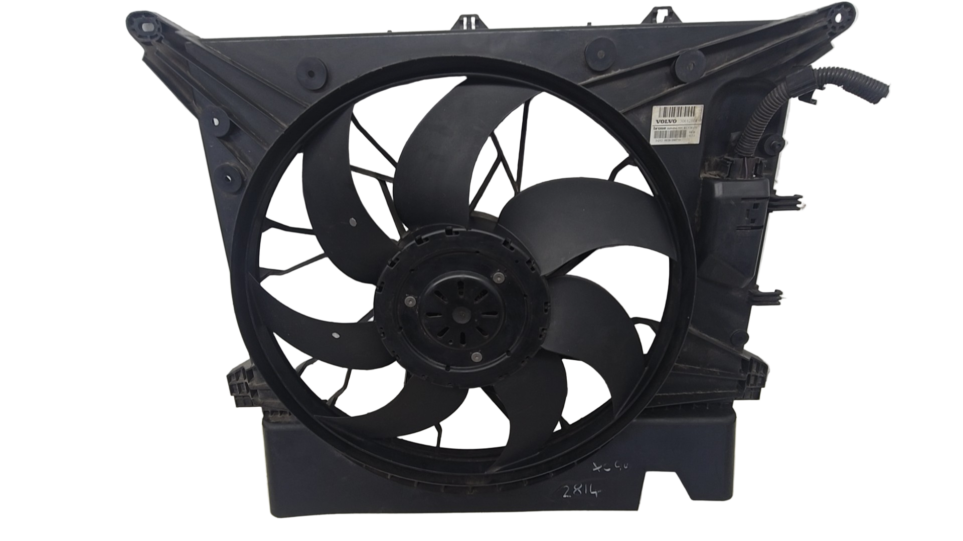 31368075 Volvo XC90 I D5 Radiator Cooling Fan Cowling 2006-2014 2400cc Diesel — Genuine Brose
