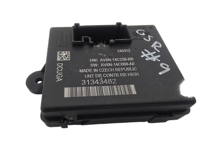 31343482 Volvo V40 D4 Drivers Rear Door Control Module 2010-2016 1984cc Diesel