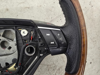 2002-2016 Volvo XC90 Steering Wheel Wood Leather Multifunction D5 D 5244 T4