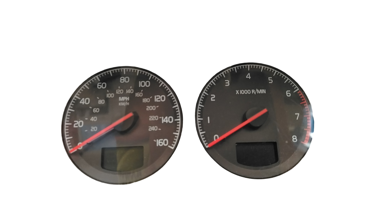 9499669 Volvo V70 D5 Instrument Cluster Speedo Clocks 2000-2004 2401cc Diesel Automatic Green Plug