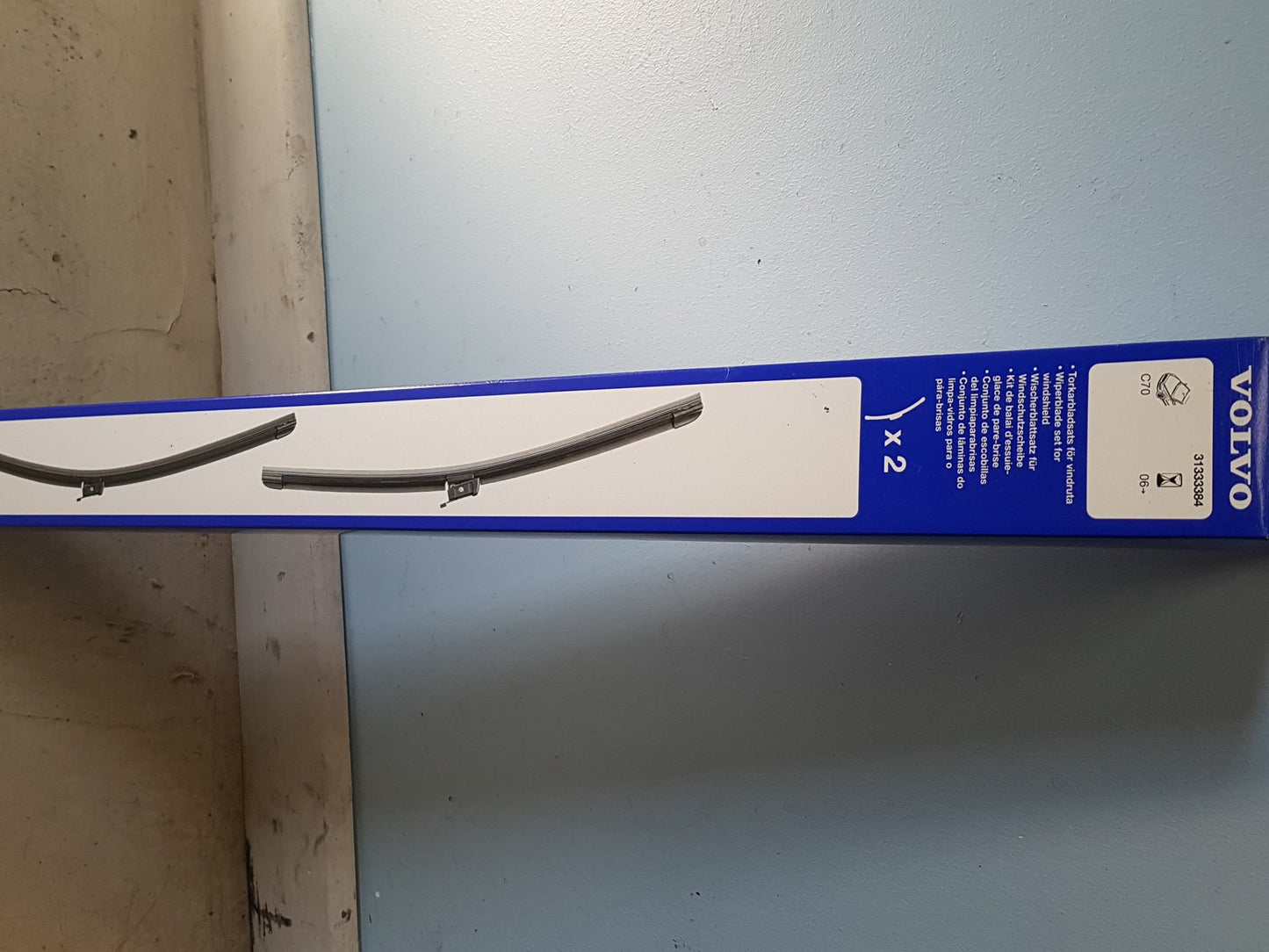 2006 - 2013 Volvo XC90   FRONT WIPER (PAIR) 31333384