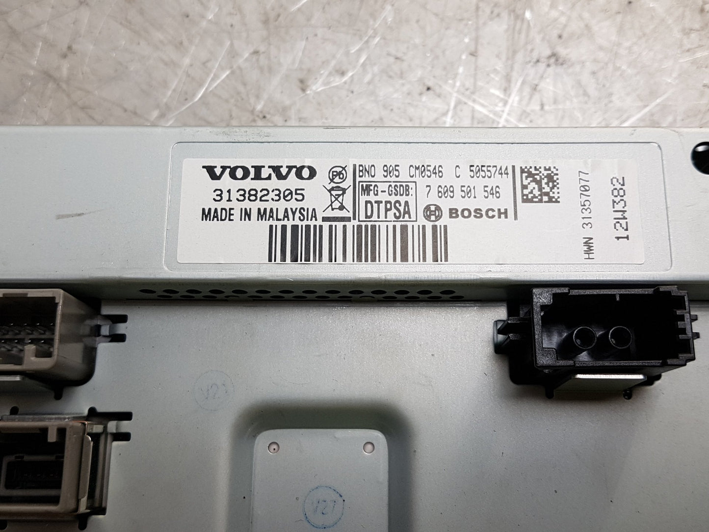 2011 - 2015 Volvo V60  Estate Dash Display Unit 31382305