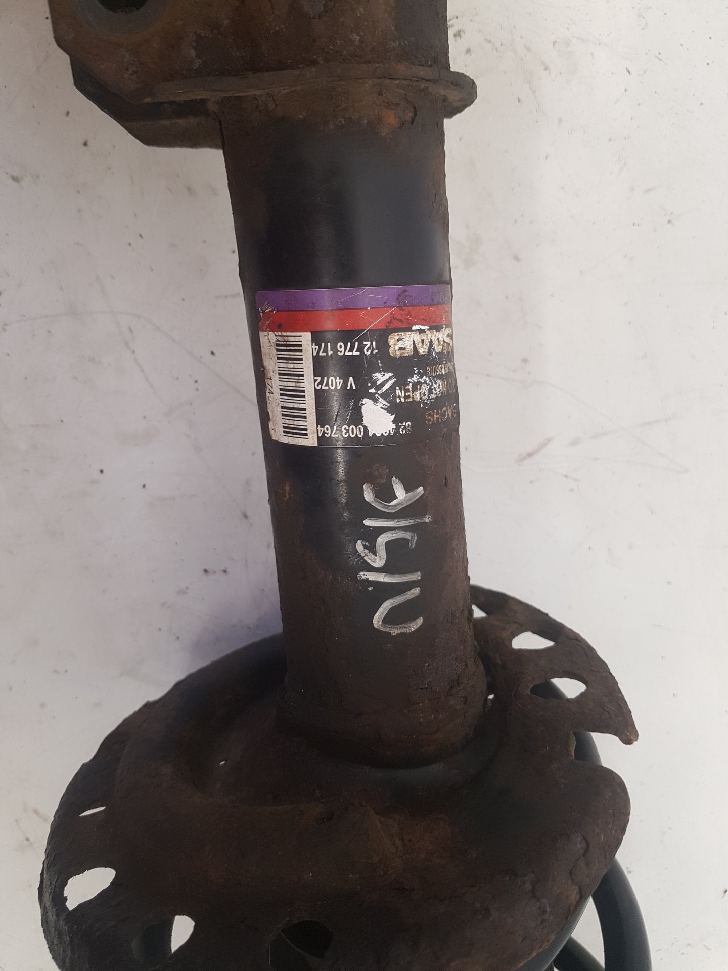 2005 - 2015 Saab 9-3  Estate Left Front Shock Absorber 12776174