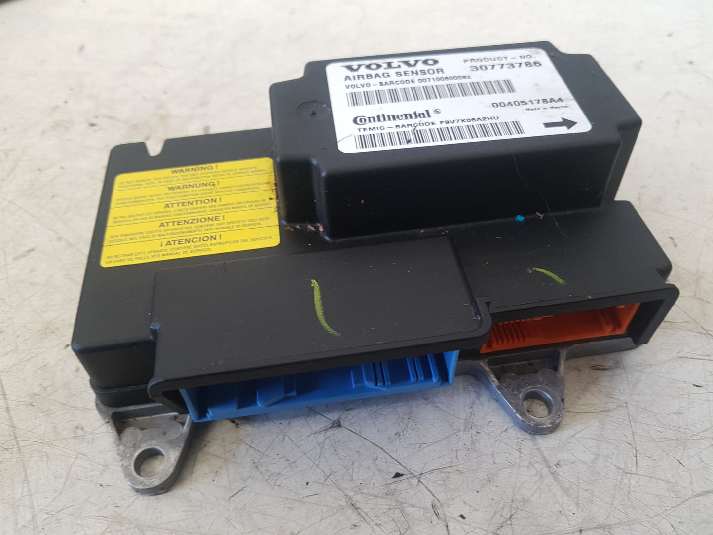 2007 - 2012 Volvo C30 533 Hatchback Airbag Module 30773786