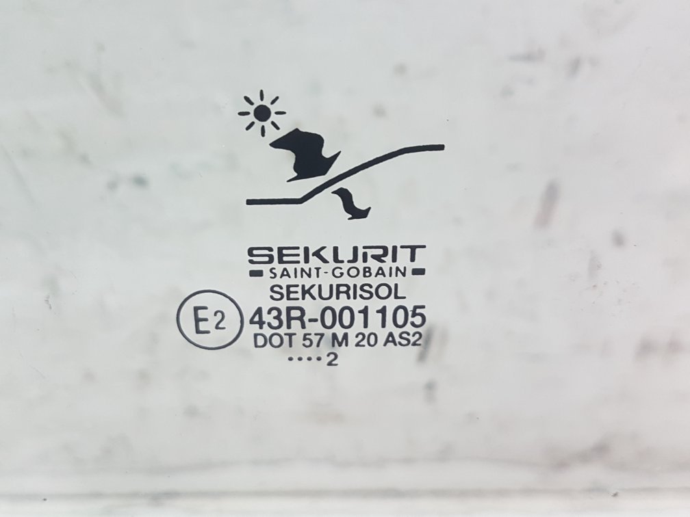 2002 Saab 9-3  Hatchback Left Rear Door Window