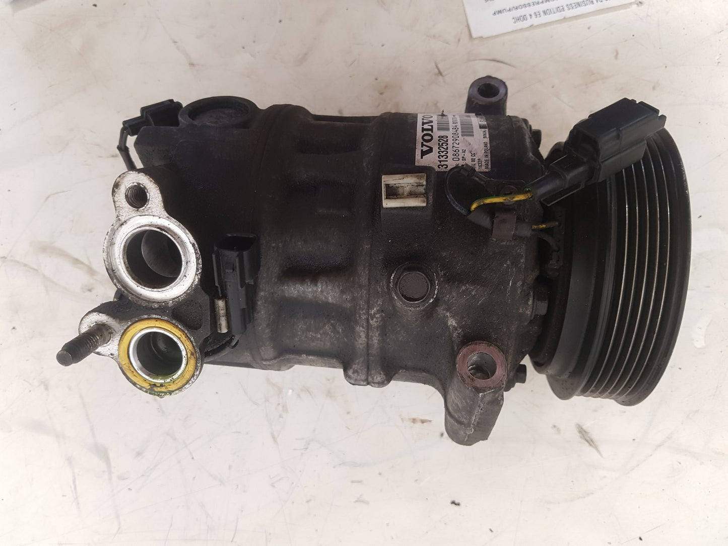 2010 - 2015 Volvo V60  Estate A/C Compressor 31332528