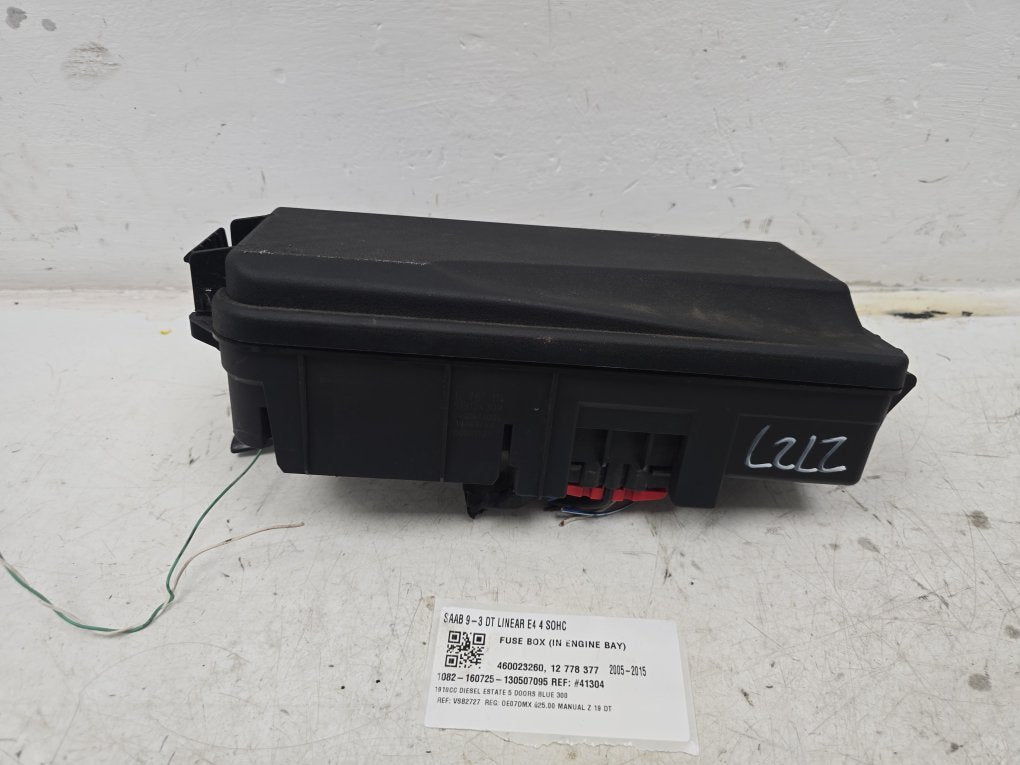2005 - 2015 Saab 9-3  Estate Engine Fuse Box 460023260