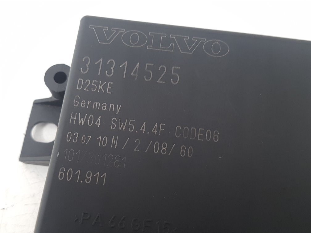 2010 - 2015 Volvo V70  Estate PARKING SENSOR ECU 31314525