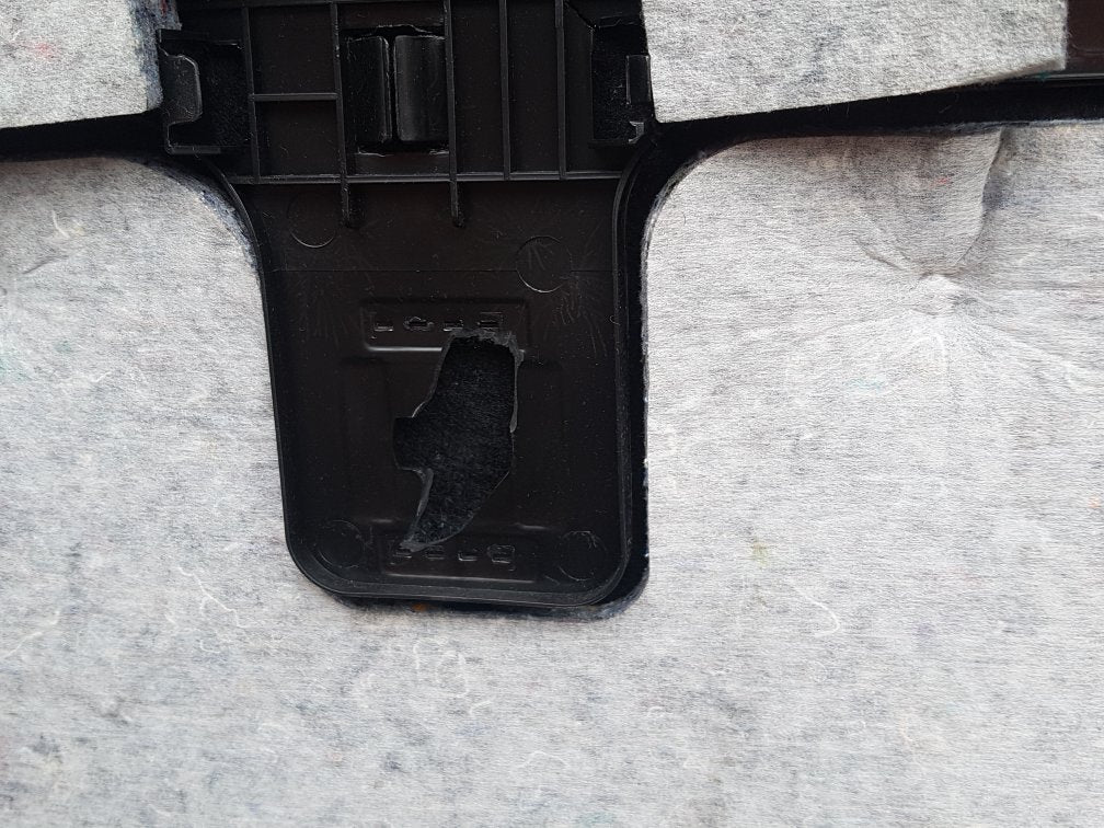 2008 - 2014 Volvo XC60  Estate Tailgate Trim Panel DARK GREY