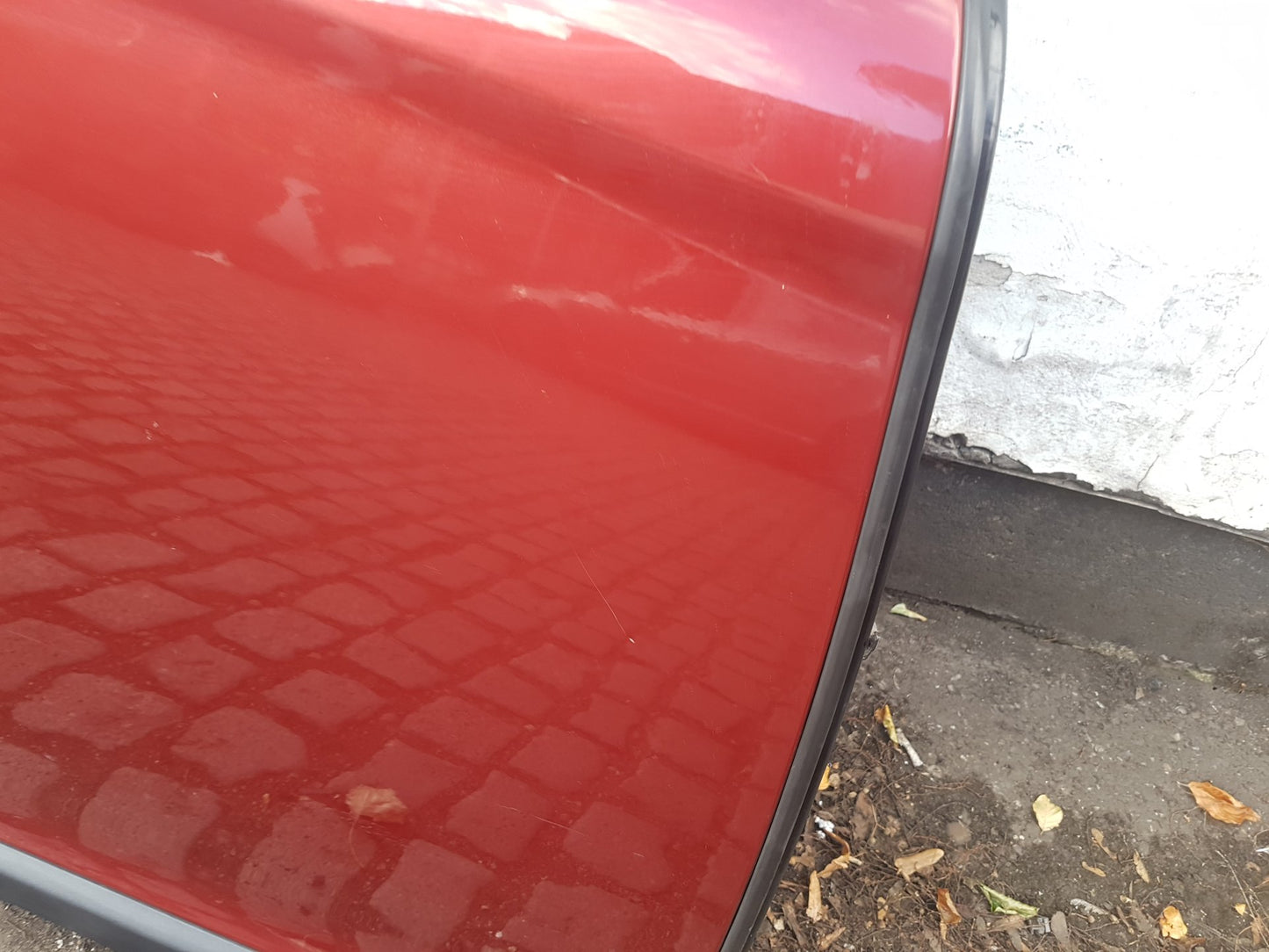 2008 - 2013 Volvo XC60 I 156 Estate Volvo XC60 Rear Right BARE Door Flamenco Red 702 Driver Side 2008-2017 31402418