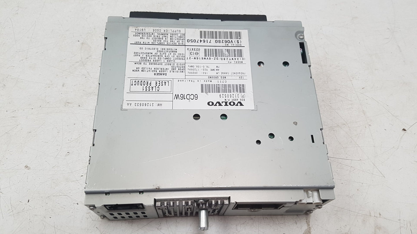 2007 - 2013 Volvo C70  Convertible CD Player 31266764