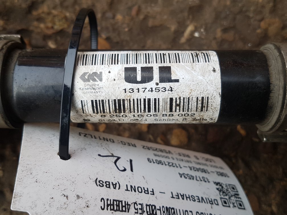 2008 - 2011 Saab 9-3  Estate DRIVESHAFT - FRONT (ABS) 13174534