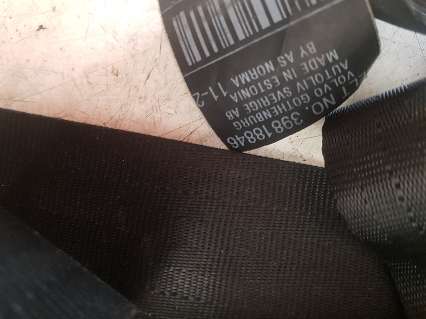 2010 - 2017 Volvo XC60  Estate Left Front Seat Belt 39818846