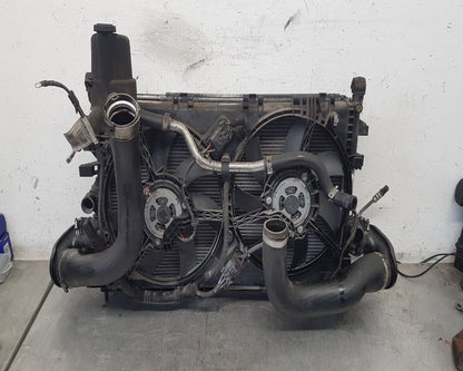 2010 - 2012 Saab 9-5  Saloon RADIATOR PACK (WATER, AC, INTERCOOLER AND FAN) 8658004 1322018