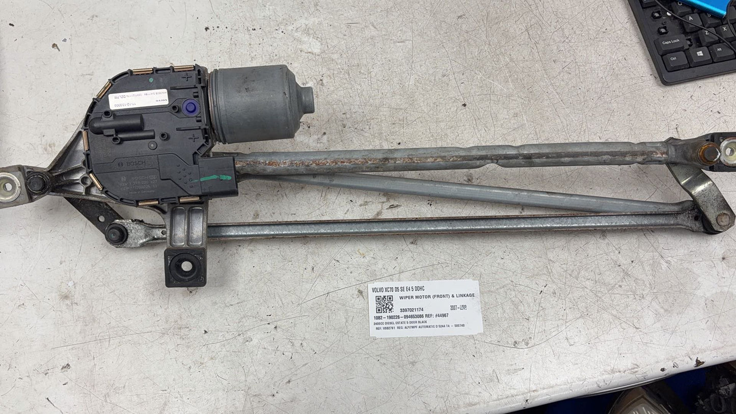 2004 - 2007 Volvo XC70  Estate WIPER MOTOR (FRONT) & LINKAGE 3397021174
