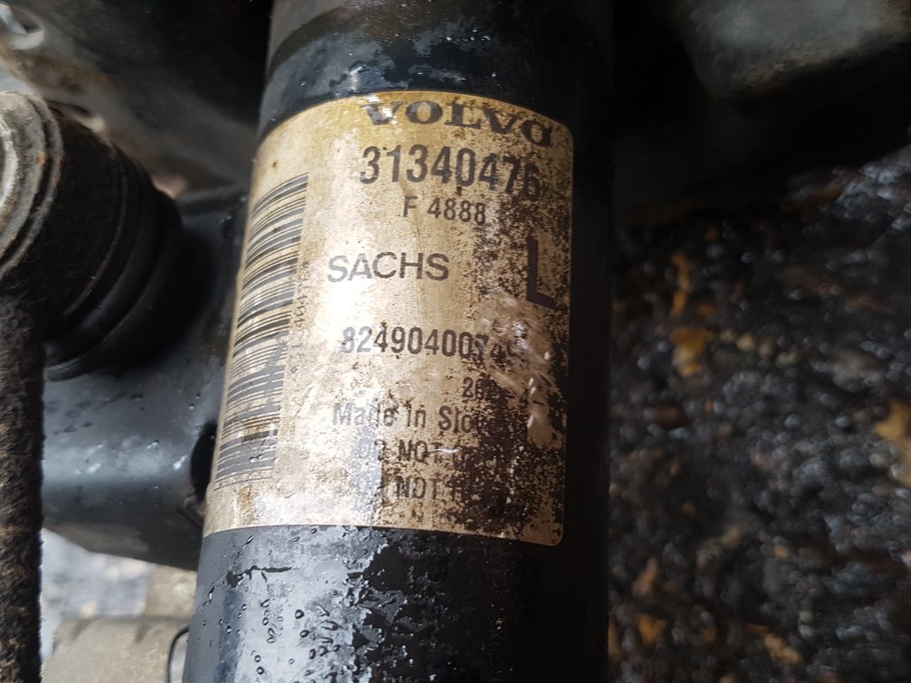 2013 - 2015 Volvo XC60  Estate Left Front Shock Absorber 31340476