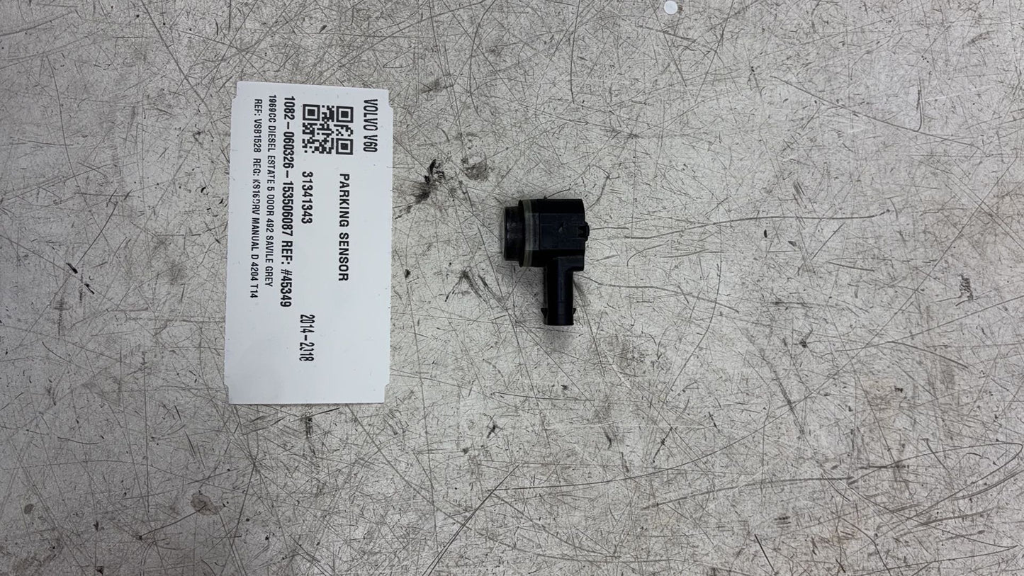 2014 - 2018 Volvo V60  Estate Parking Sensor 31341343