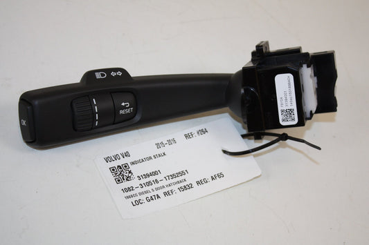 2013 - 2015 Volvo V60  Estate Indicator Stalk 31394001