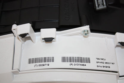 2012 - 2015 Volvo V40  Hatchback Instrument Cluster 31314484