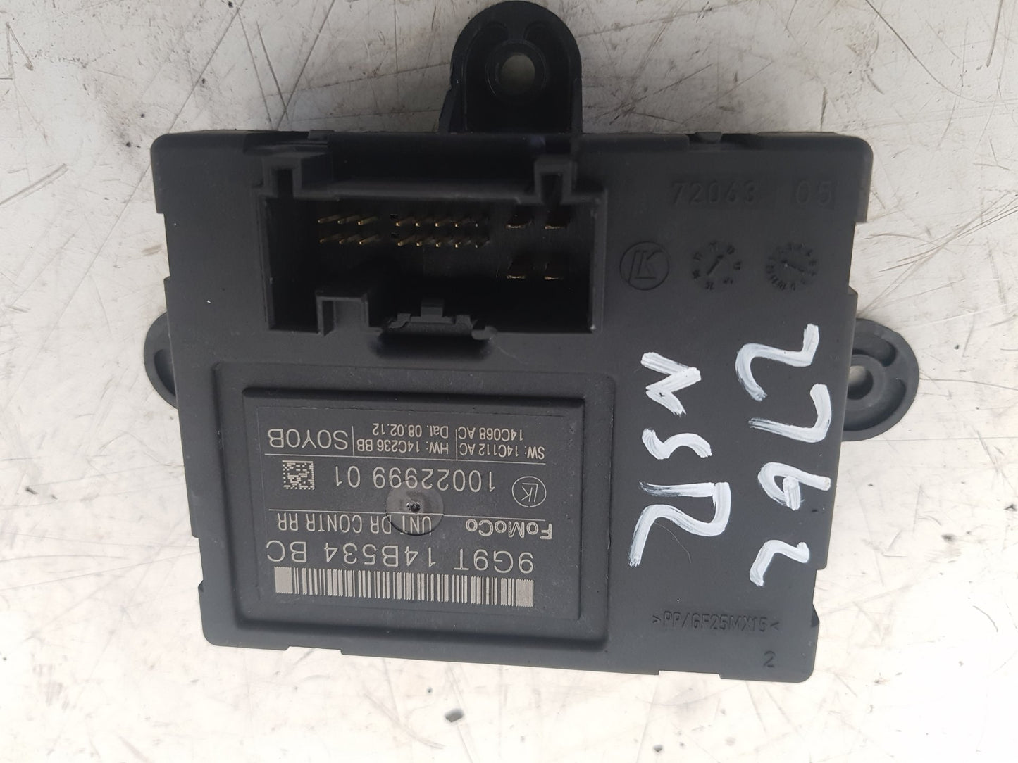 2008 - 2014 Volvo XC60  Estate Door Control Module 9G9T14B534CC