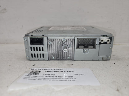 2007 - 2012 Volvo C30  Hatchback RADIO AND CD PLAYER 31266762
