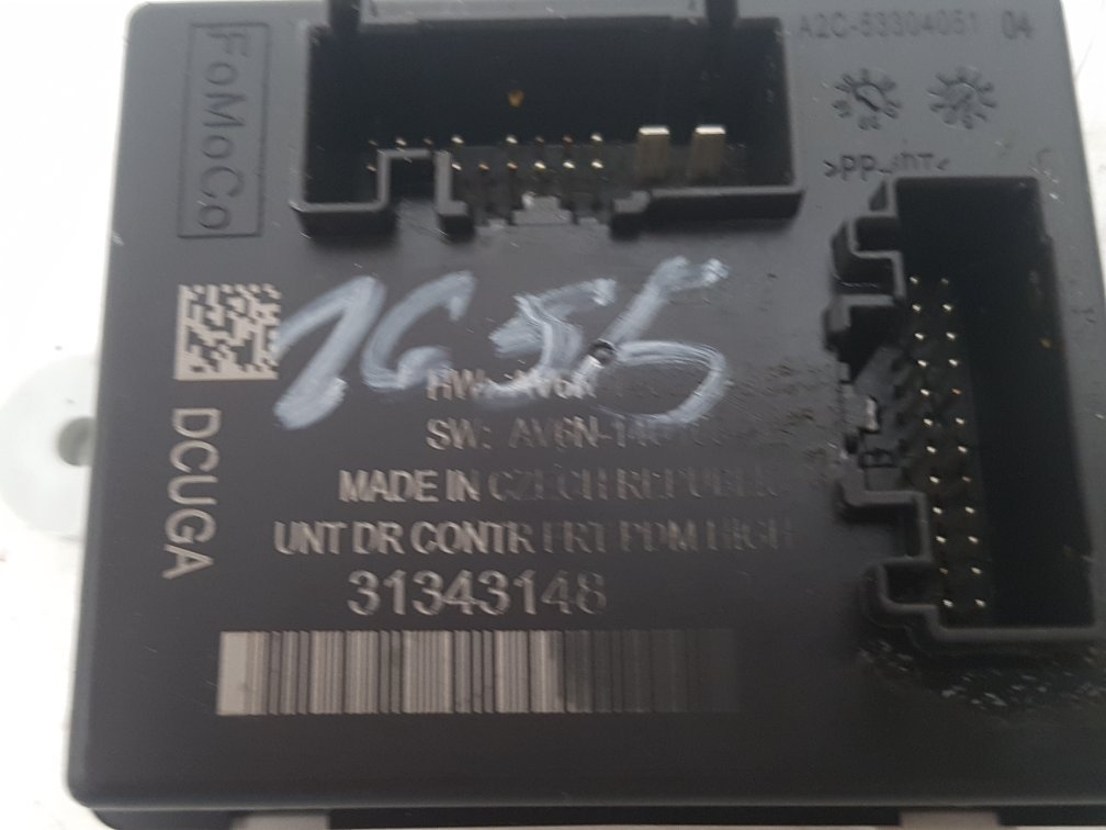 2010 - 2014 Volvo S60 II 134 Saloon Door Control Module 31343148