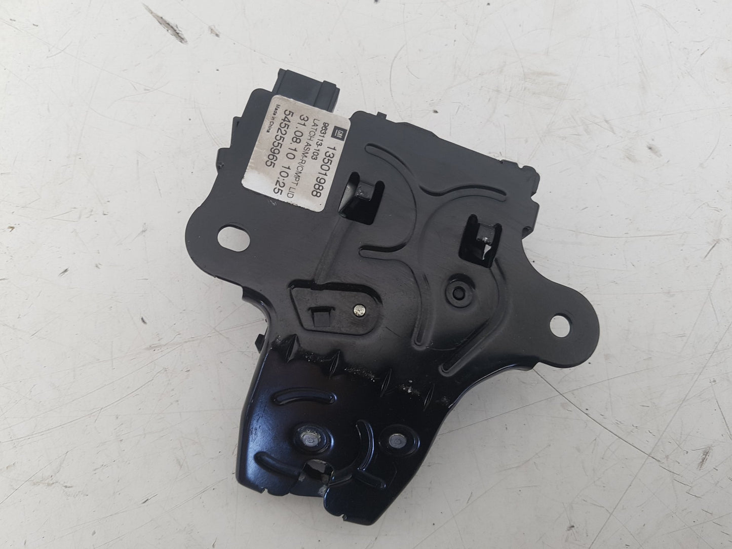 2010 - 2012 Saab 9-5  Saloon Tailgate Lock Mechanism 13501988 545255965