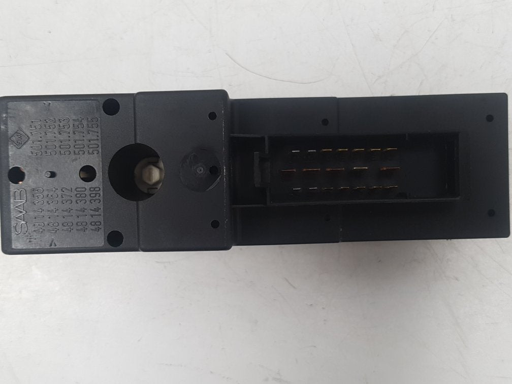 2001 Saab 9-3  Hatchback Right Front Window Switch