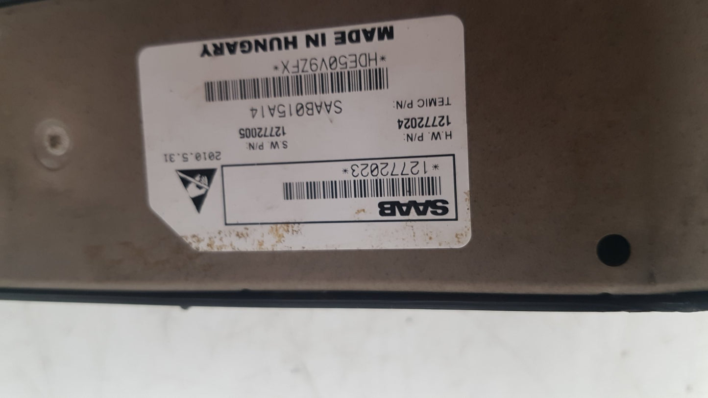 2007 - 2015 Saab 9-3  Estate Right Front Window Switch 12772024