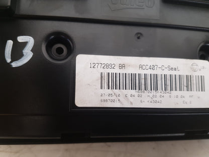 2007 - 2015 Saab 9-3  Estate Heater Controls 12772892