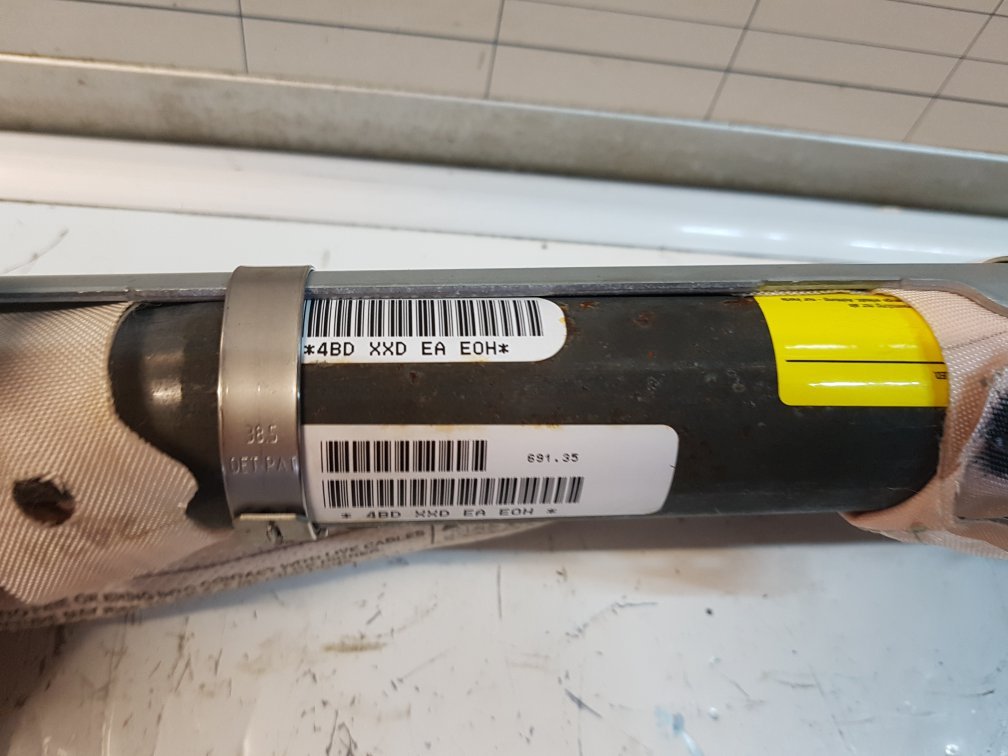 2010 - 2012 Saab 95  Saloon Left Roof Airbag 306576420-AC