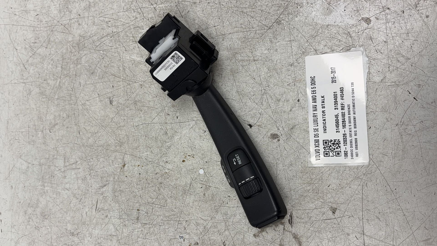 2009 - 2017 Volvo XC60 I 156 Estate Indicator Stalk 31456045