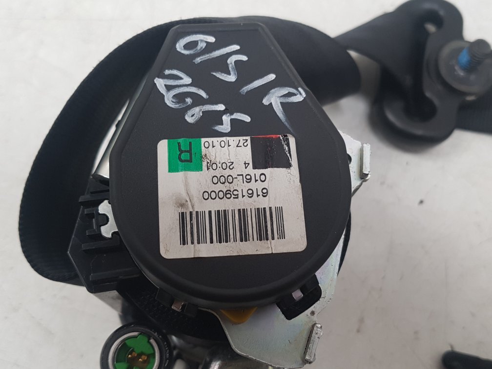 2010 - 2014 Volvo V60  Estate Right Rear Seat belt 39800488