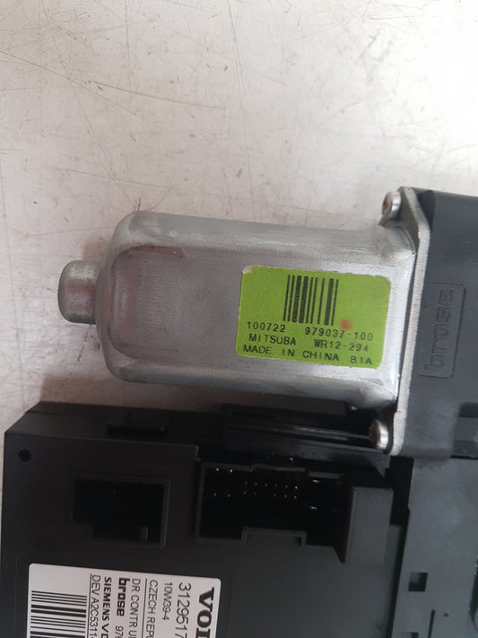 2010 Volvo S40  Saloon WINDOW REG MOTOR (PASSENGER SIDE FRONT) 31295174