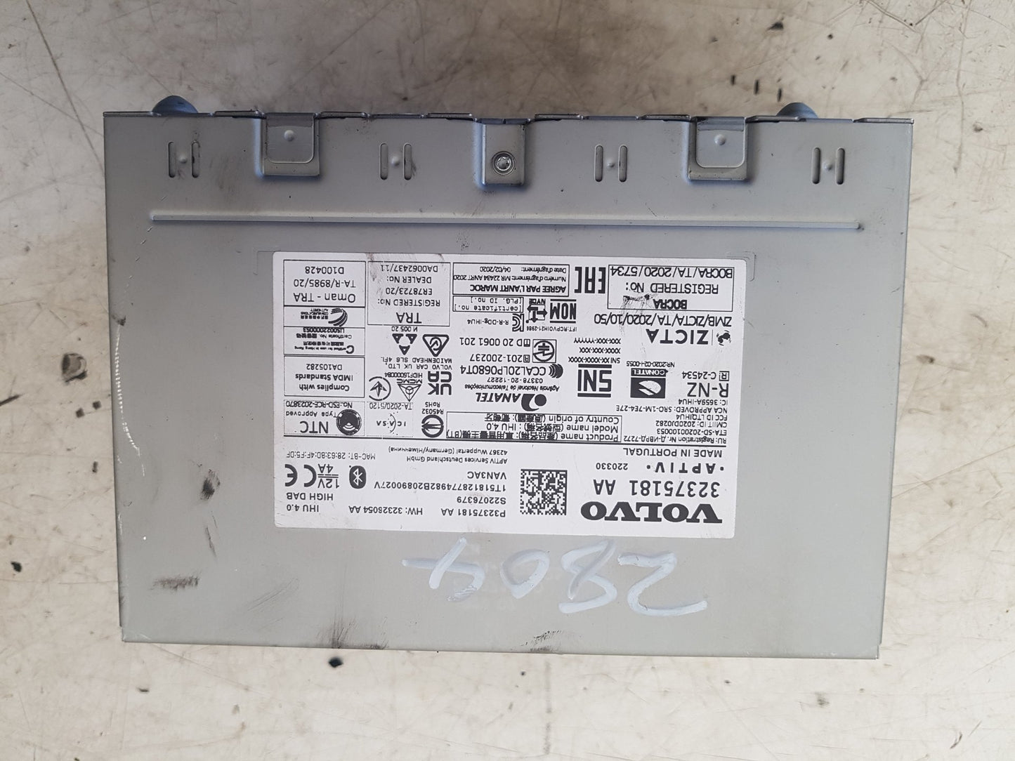 2017 - 2025 Volvo V90 235, 236 Estate Sat Navigation Unit 32375181 AA