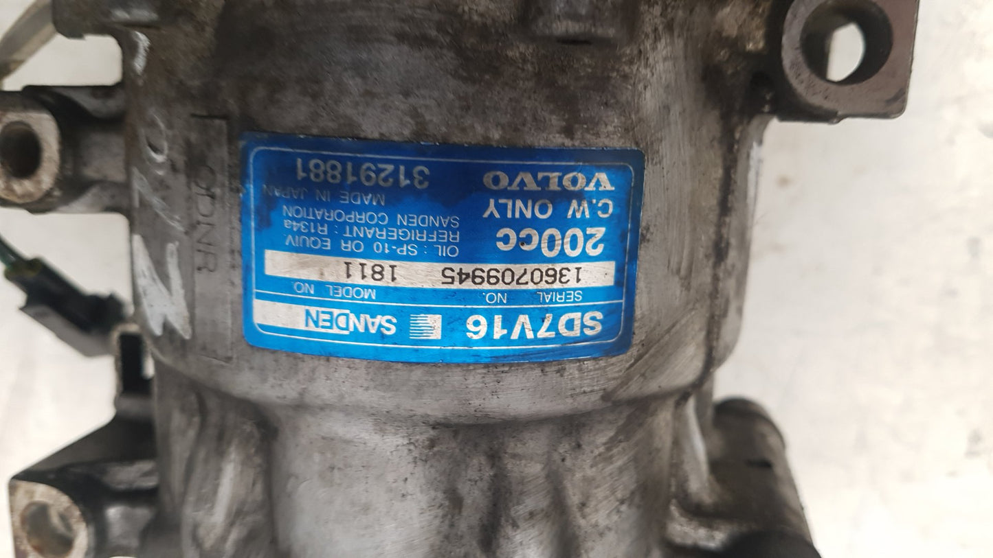 2006 - 2013 Volvo C30  Hatchback A/C Compressor 31291881