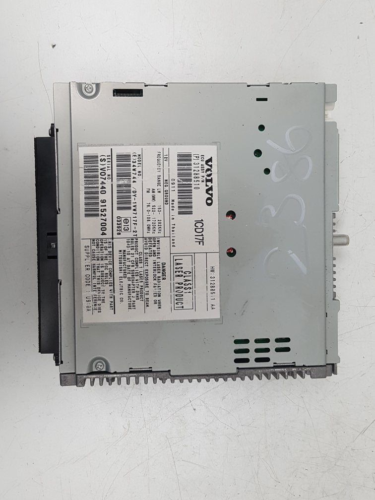 2010 - 2012 Volvo C30  Hatchback CD AND RADIO UNIT 31288510