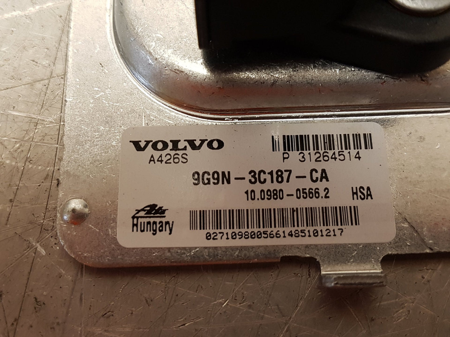 2014 - 2016 Volvo V70  Estate YAW SENSOR 31264514
