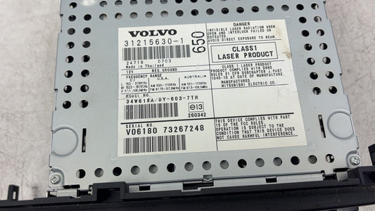 2007 Volvo V70  Estate CD AND RADIO UNIT 312156301